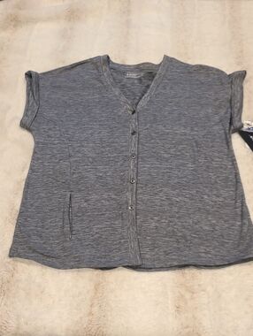 Hi-Tec Heathered Gray Active Tee